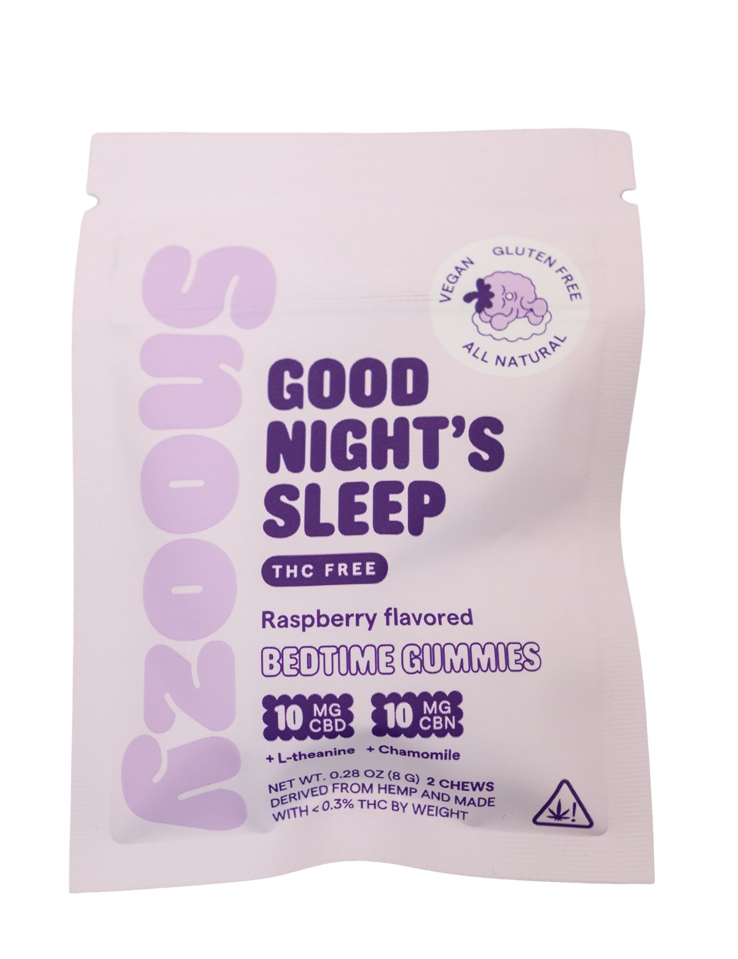Snoozy good nights sleep gummies 2pc